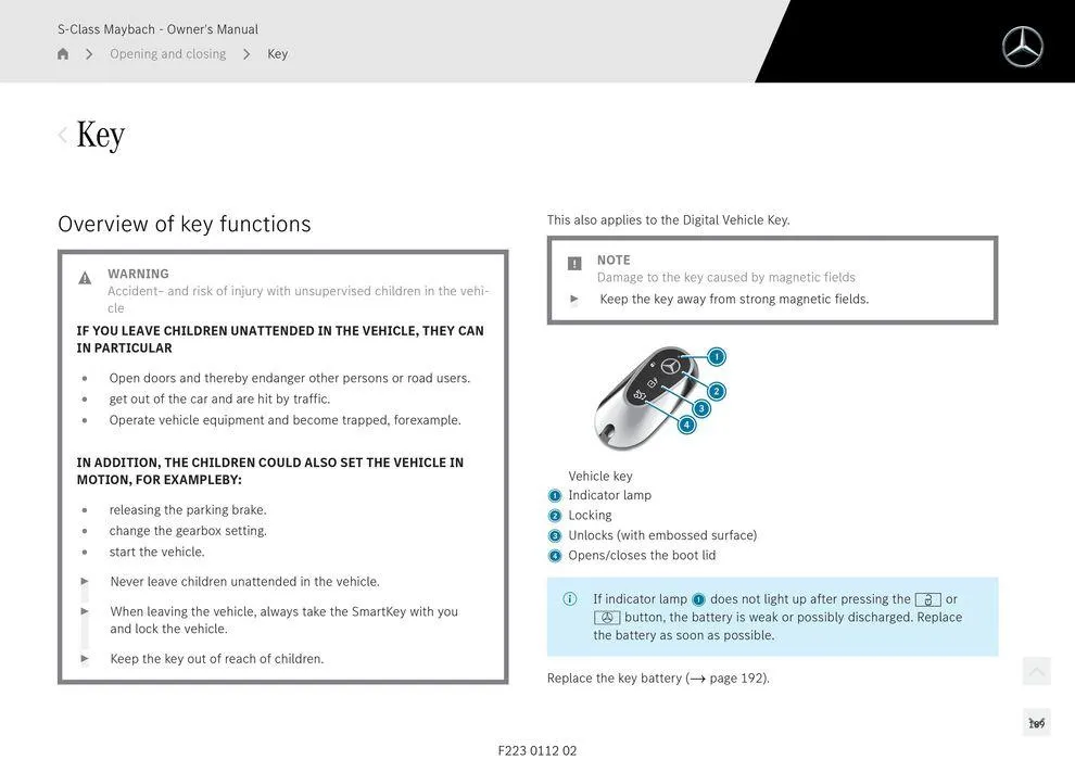 S - Class Maybach - Catalogue valid from 11 September to 11 September 2025 - page 189