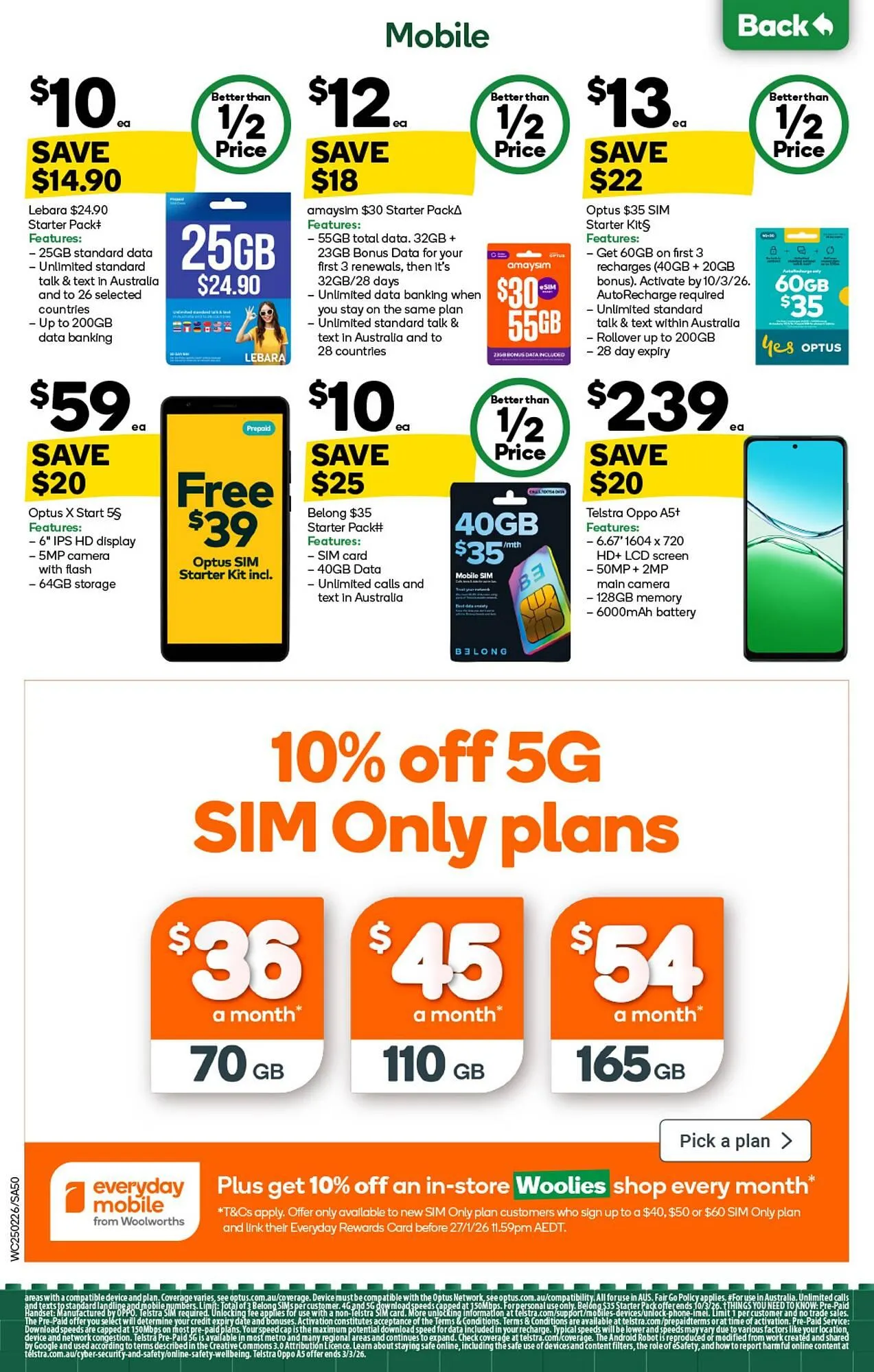 Woolworths catalogue - Catalogue valid from 25 February to 3 March 2026 - page 50