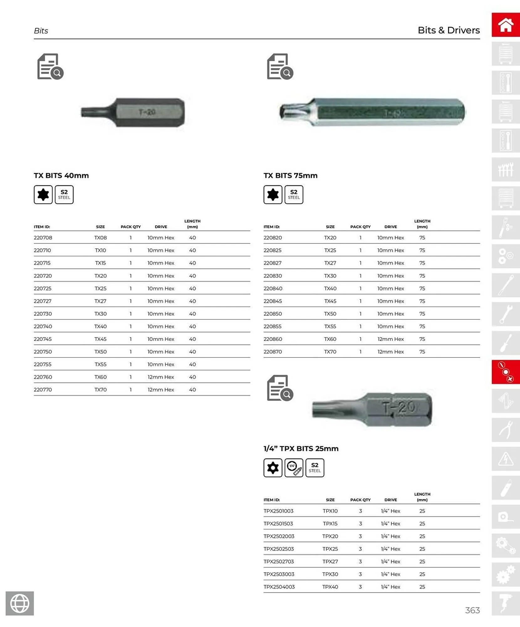 Teng Tools catalogue - Catalogue valid from 28 March to 31 December 2025 - page 364