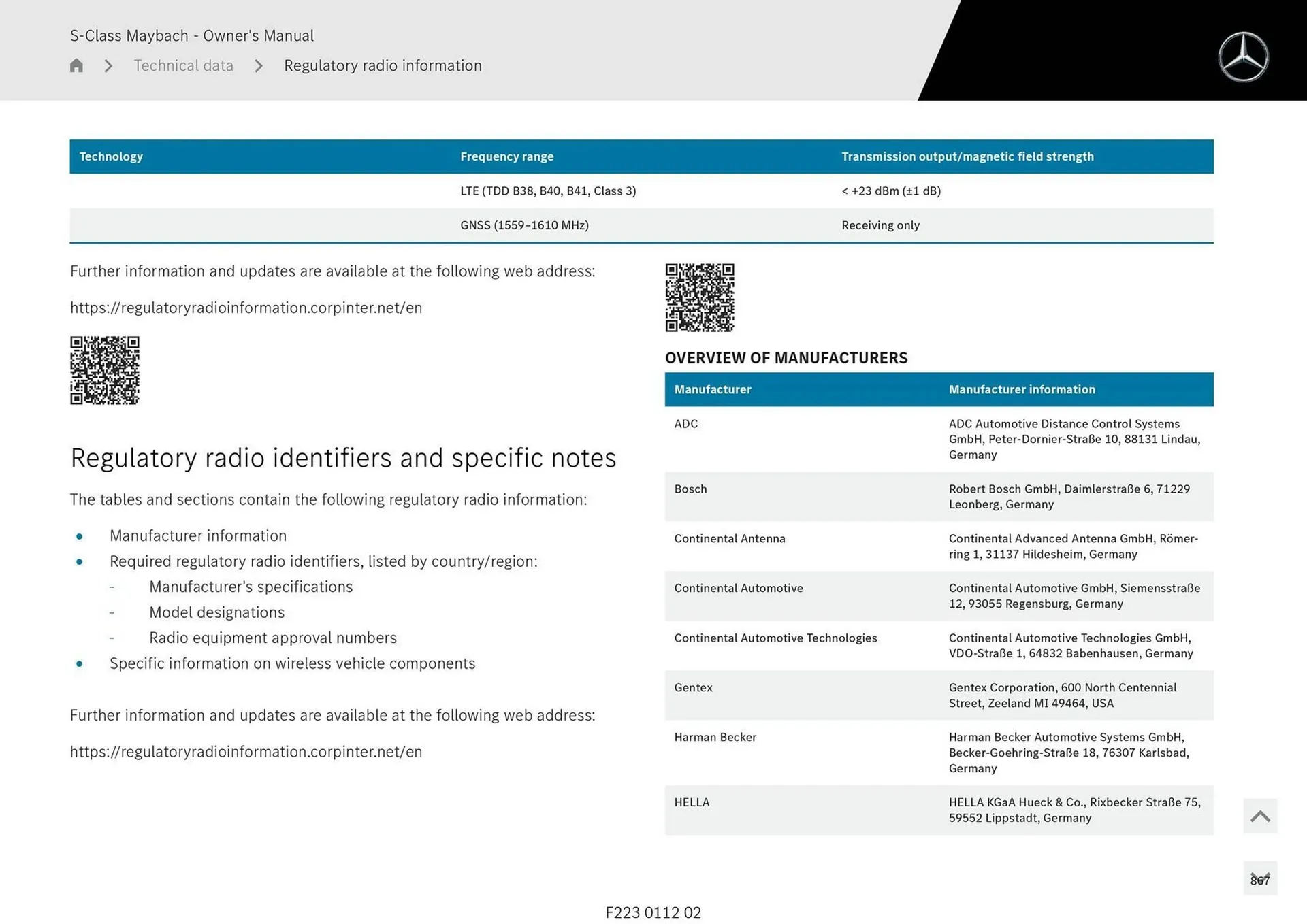 Mercedes-Benz catalogue - Catalogue valid from 1 May to 1 May 2026 - page 867