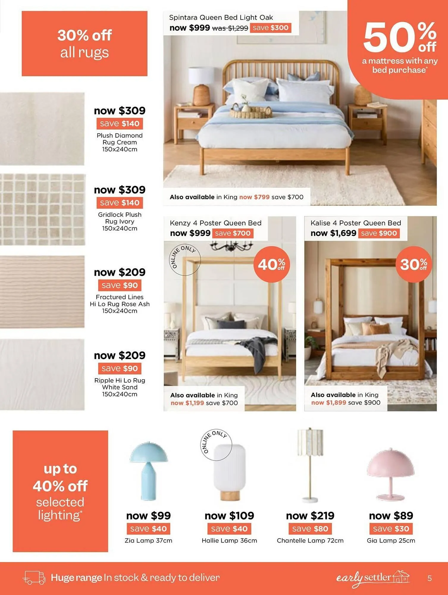 Early Settler catalogue - Catalogue valid from 28 July to 17 August 2025 - page 5