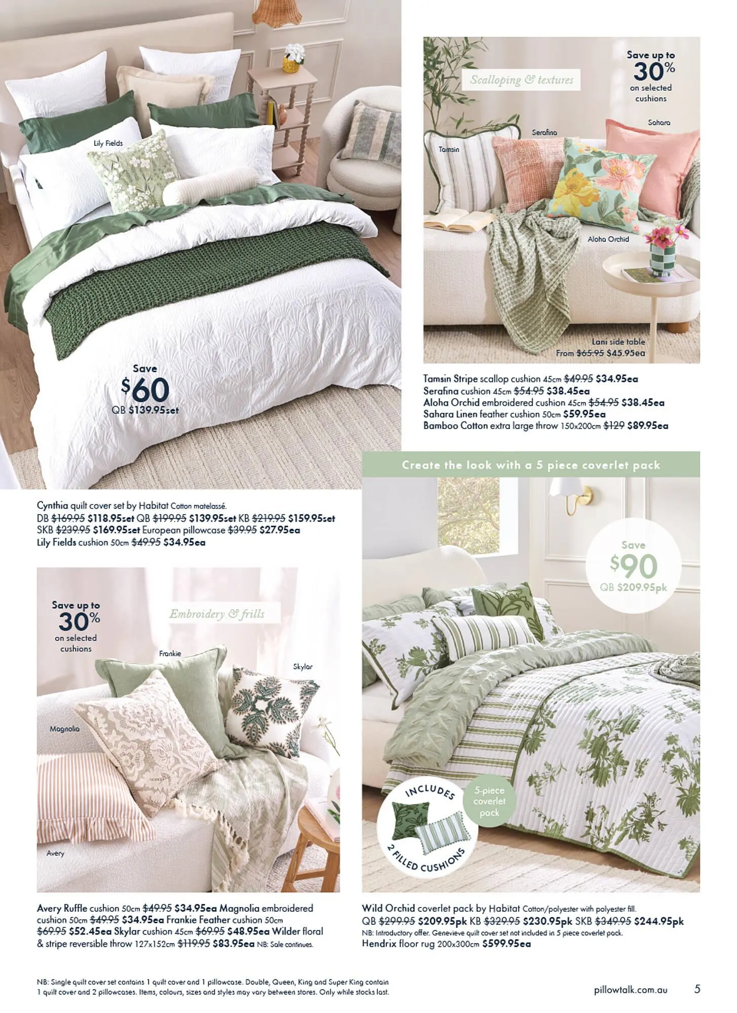 Pillow Talk catalogue - Catalogue valid from 22 August to 14 September 2025 - page 5