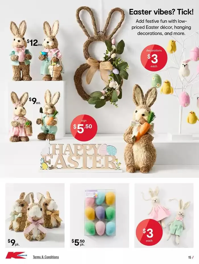 Easter - Low prices for life - Catalogue valid from 20 March to 19 April 2025 - page 15