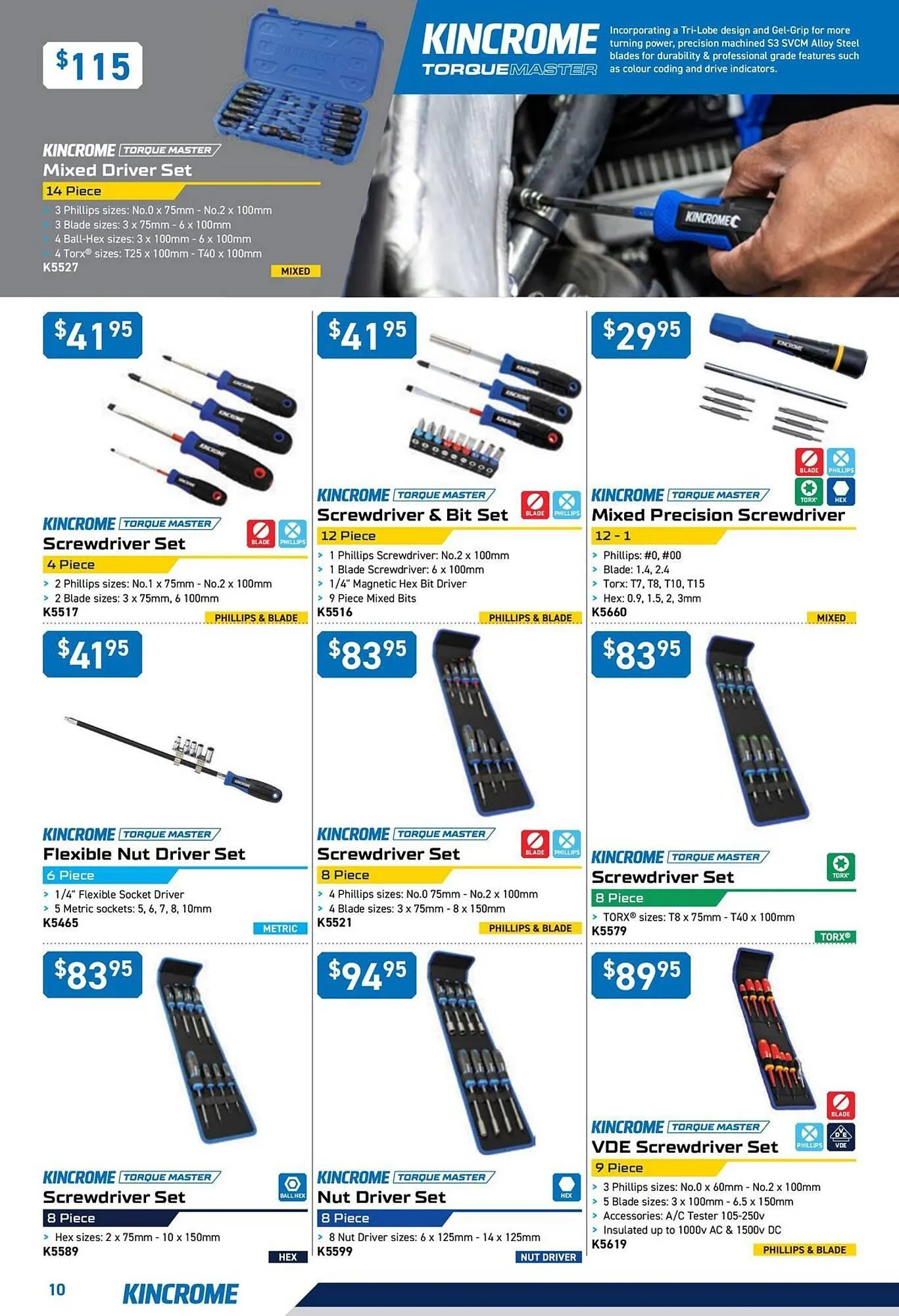 Kincrome catalogue - Catalogue valid from 12 June to 31 July 2025 - page 10