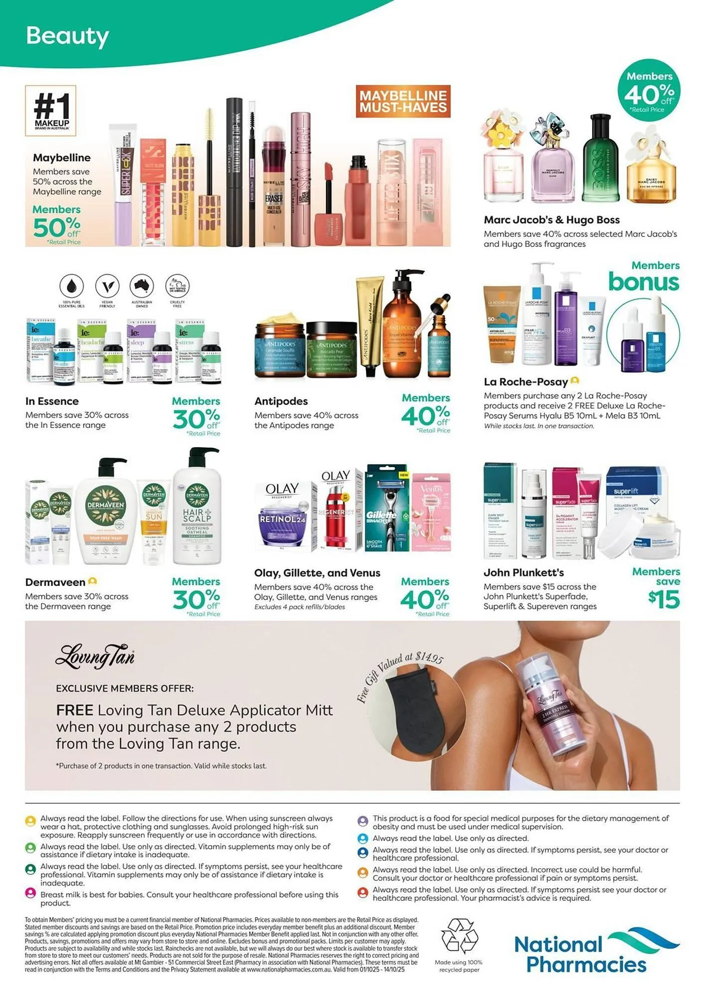 National Pharmacies catalogue - Catalogue valid from 1 October to 14 October 2025 - page 6