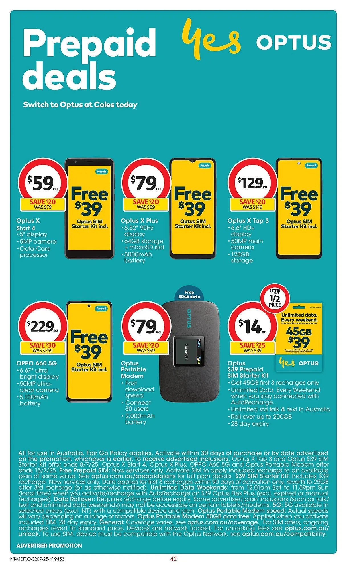 Coles catalogue - Catalogue valid from 1 July to 8 July 2025 - page 42