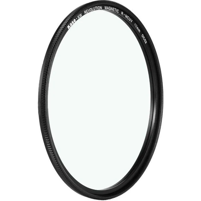Kase 112mm KW Revolution R-MCUV Multicoated UV Filter (No Thread, Black)