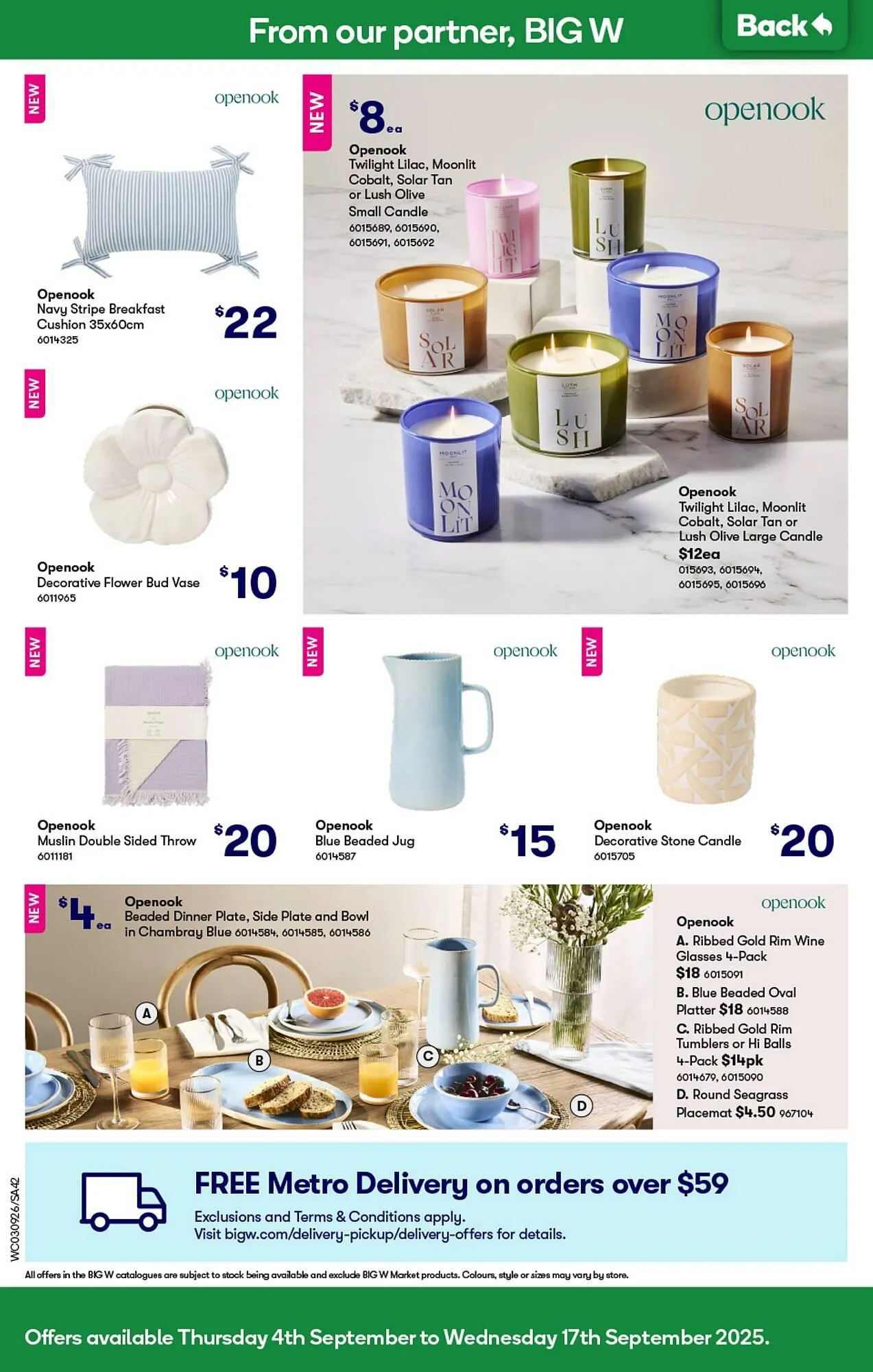 Woolworths catalogue - Catalogue valid from 3 September to 9 September 2025 - page 42