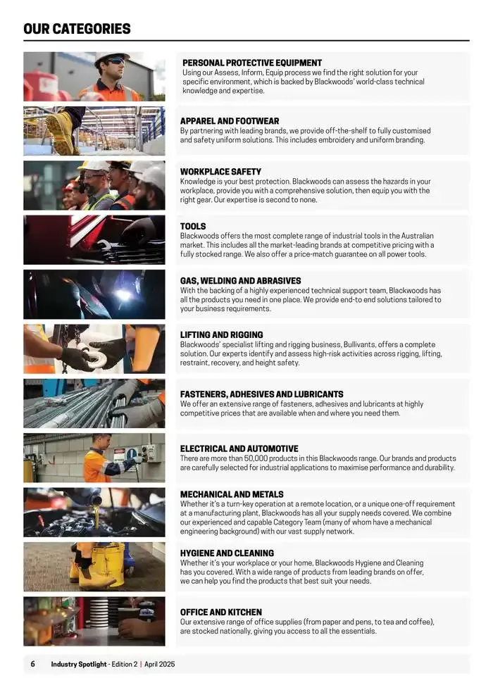 Industry Spotlight - Catalogue valid from 8 April to 30 April 2025 - page 6