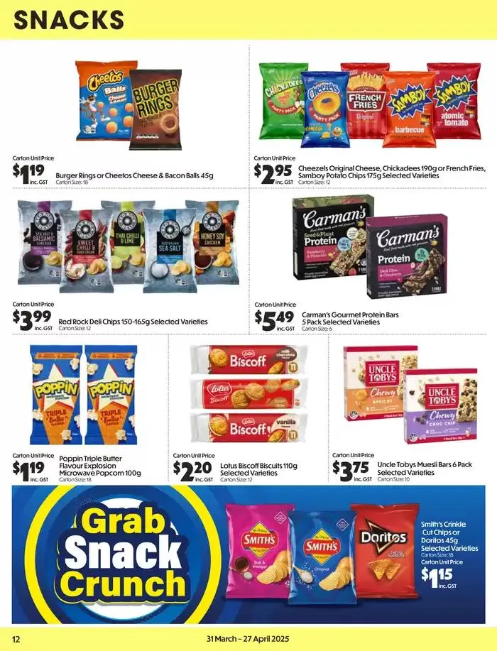 Wholesale - Catalogue valid from 31 March to 27 April 2025 - page 12