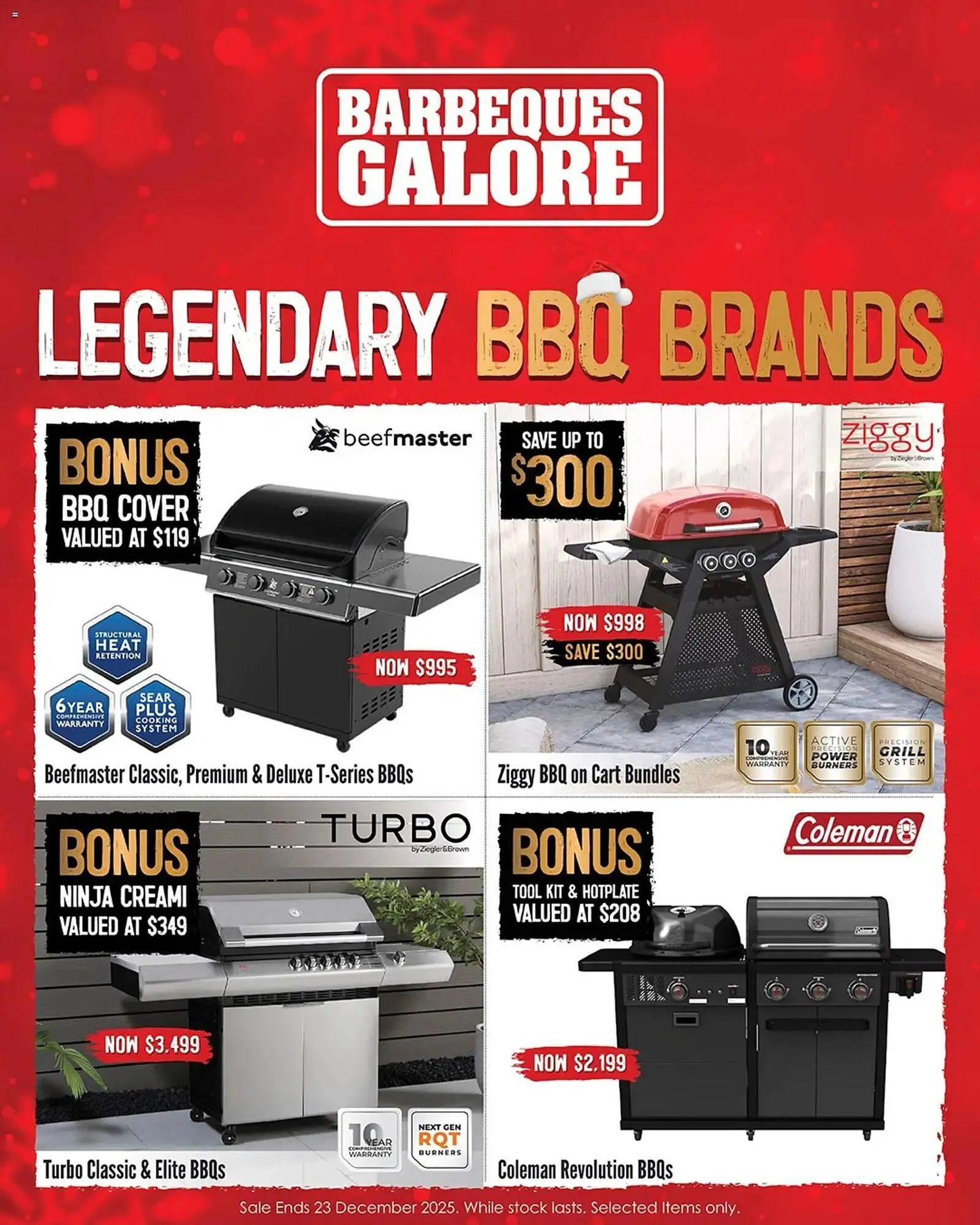 Barbeques Galore catalogue - Catalogue valid from 4 December to 23 December 2025 - page 3