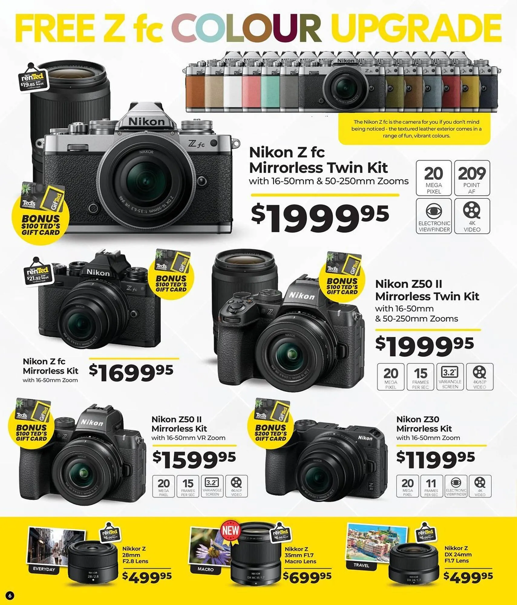 Teds Cameras catalogue - Catalogue valid from 3 November to 16 November 2025 - page 6