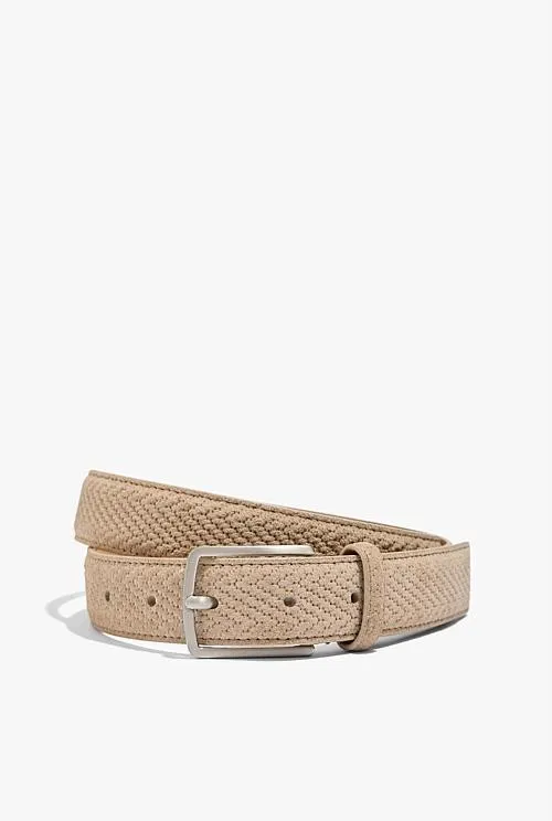 Suede Textured Belt
