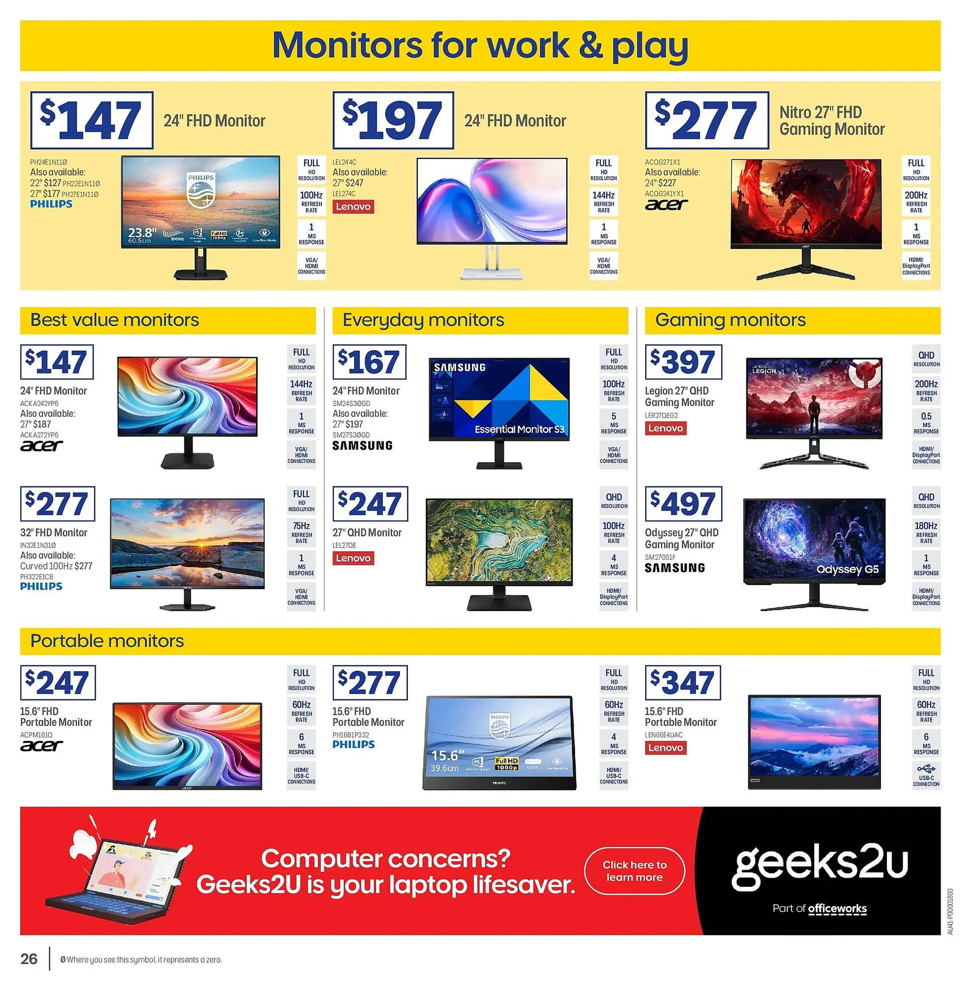 Officeworks catalogue - Catalogue valid from 31 December to 2 February 2026 - page 26