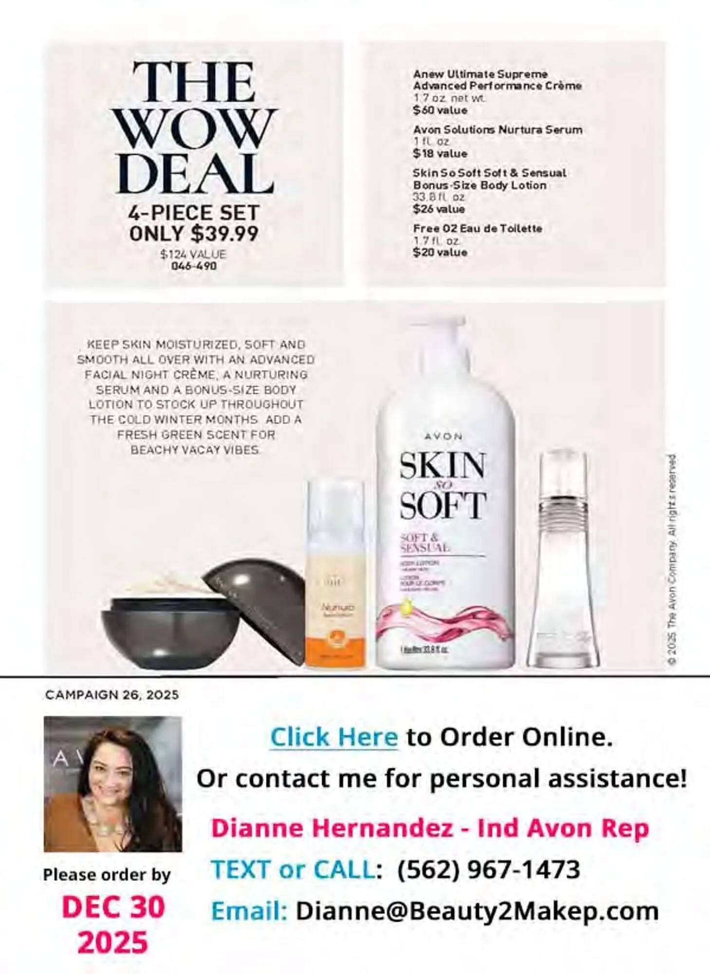 Avon catalogue - Catalogue valid from 3 December to 30 December 2025 - page 174