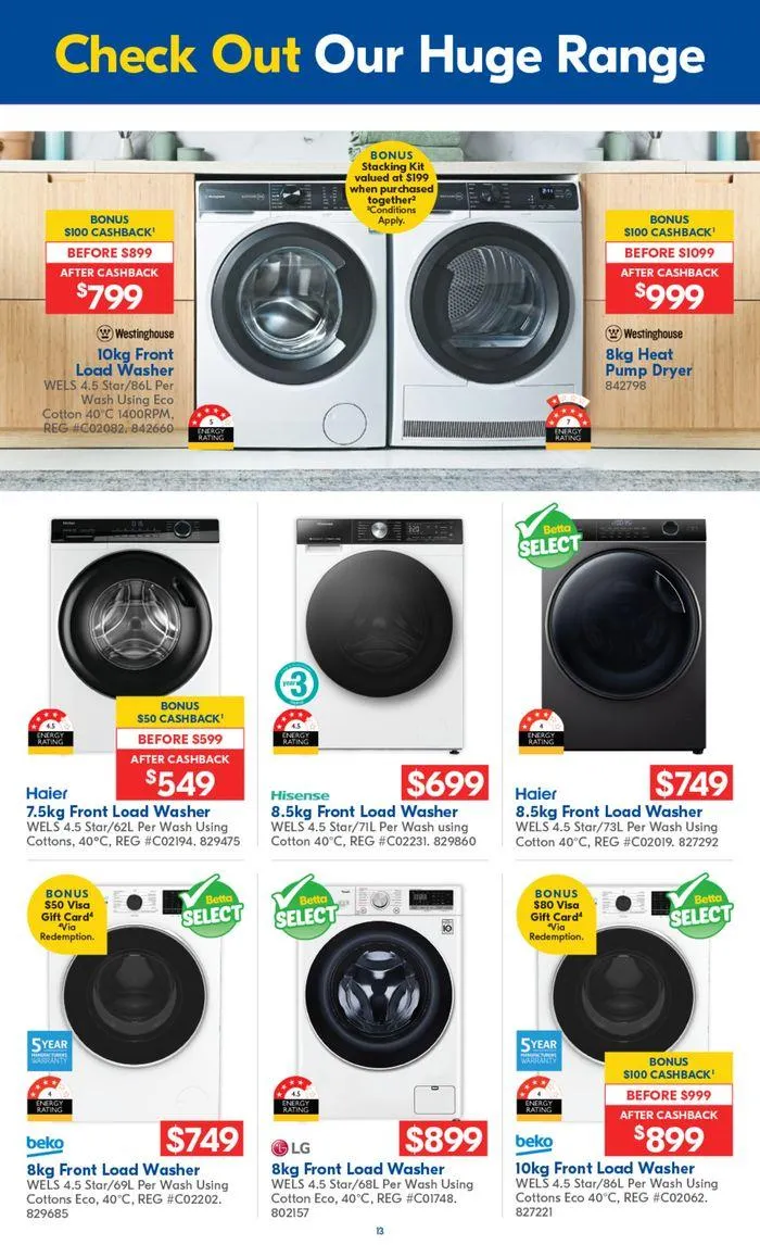 Bonus Up To $300 Cashback - Catalogue valid from 9 July to 21 July 2024 - page 13