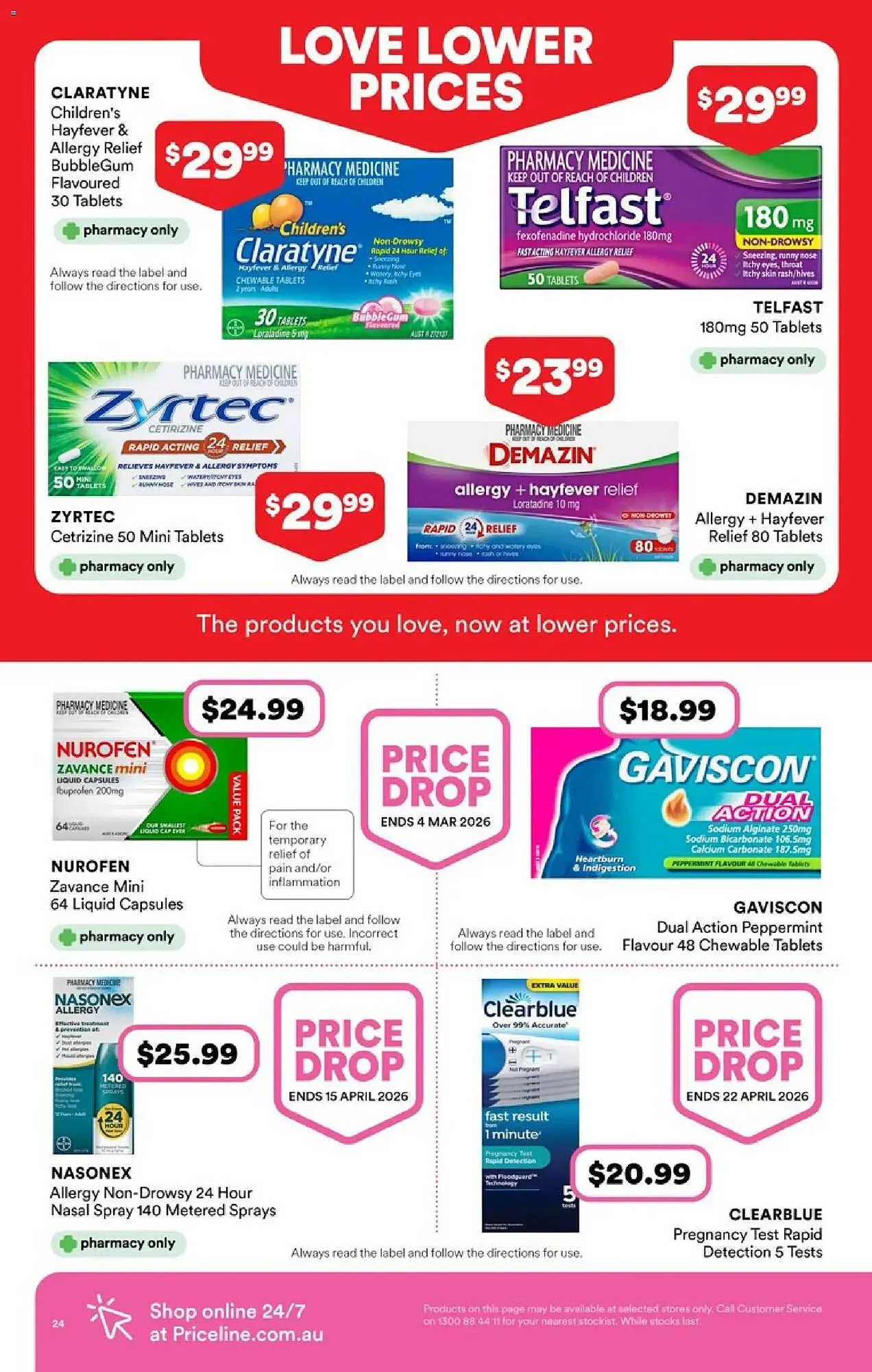 Priceline catalogue - Catalogue valid from 21 January to 4 February 2026 - page 24