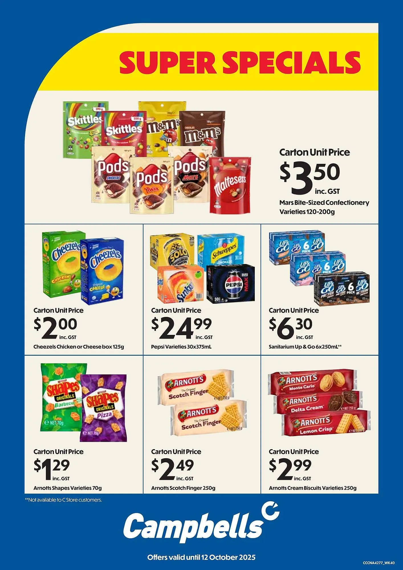 Campbells Wholesale catalogue - Catalogue valid from 29 September to 12 October 2025 - page 1