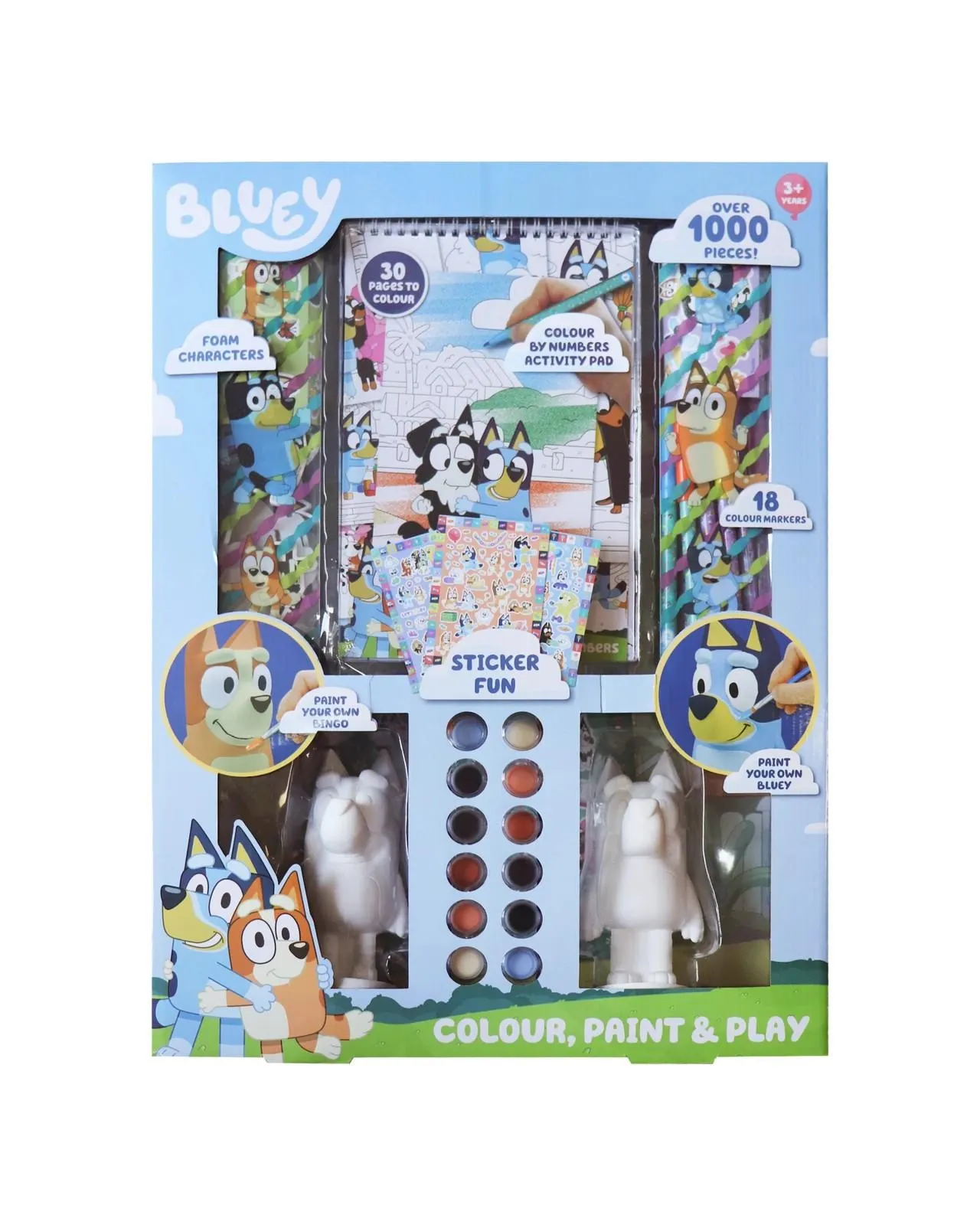 Bluey Paint and Activity Set