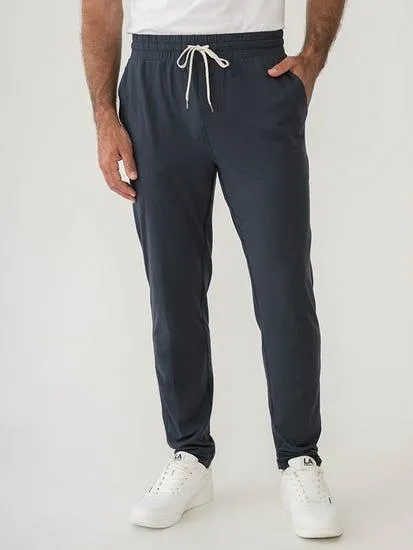 Drawstring Leisure Pants Blue