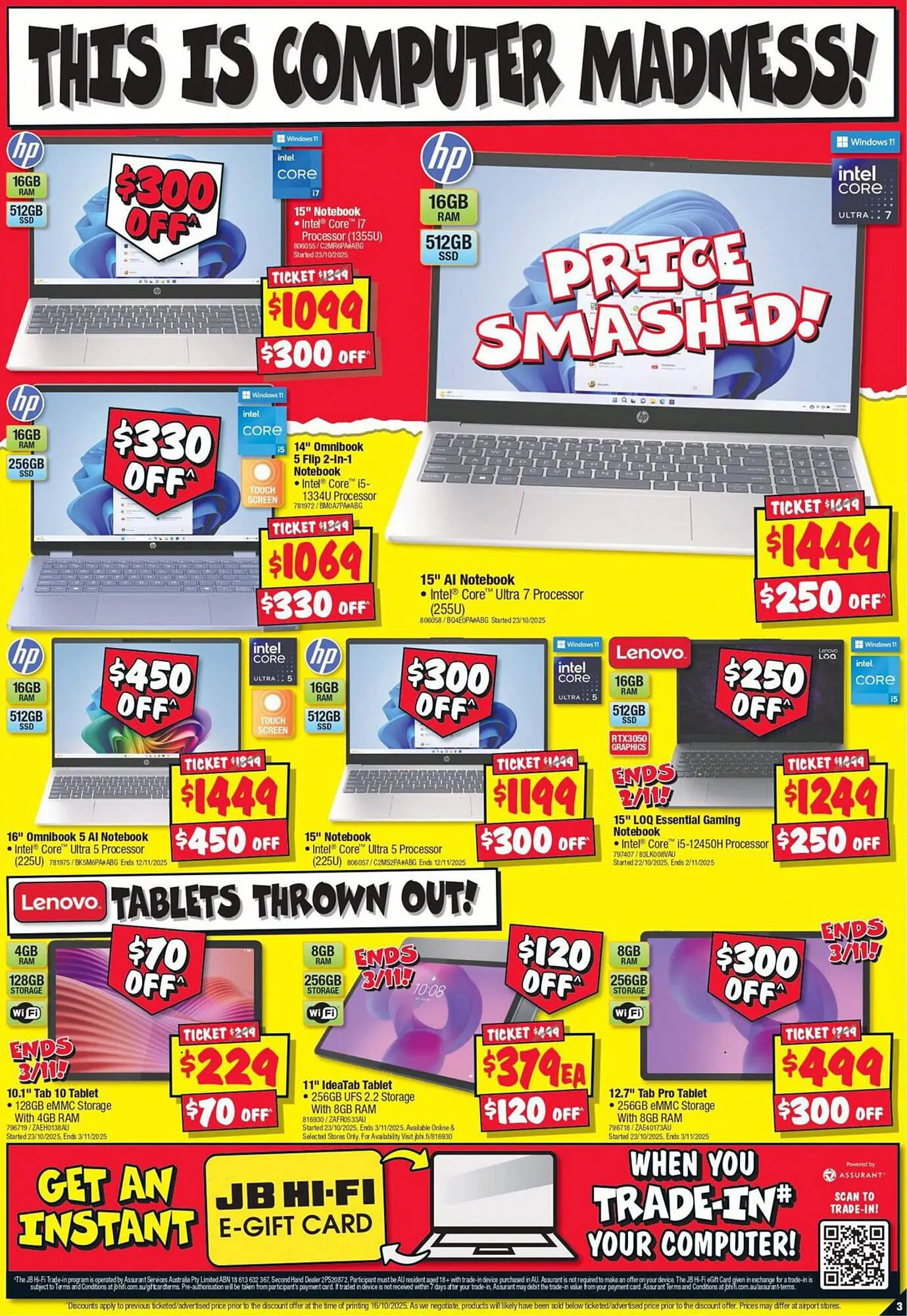 JB Hi-Fi catalogue - Catalogue valid from 30 October to 5 November 2025 - page 3