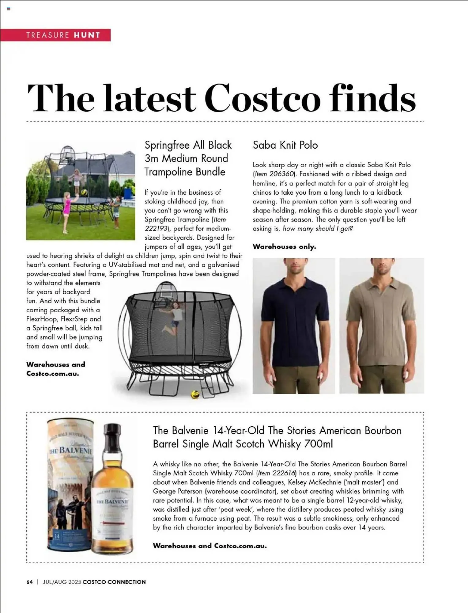 Costco catalogue - Catalogue valid from 30 June to 31 August 2025 - page 64
