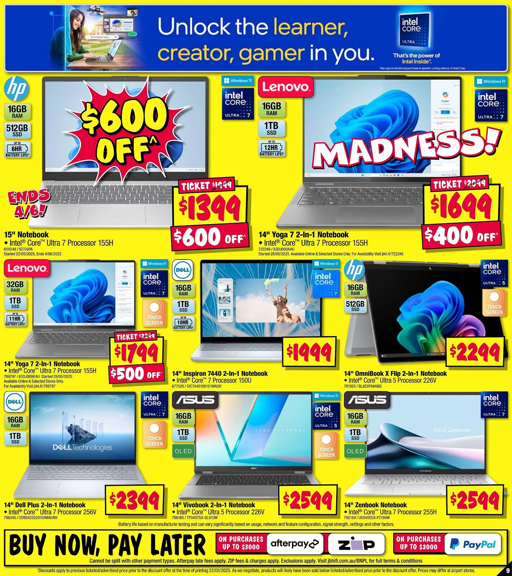 JB Hi-Fi catalogue - Catalogue valid from 29 May to 11 June 2025 - page 9