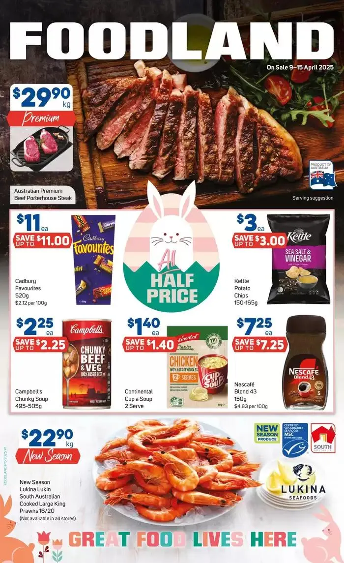 Weekly Specials - Catalogue valid from 9 April to 15 April 2025 - page 1