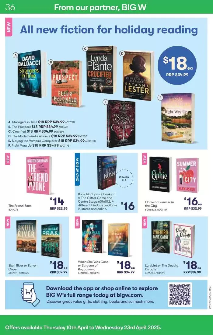 Weekly Specials - 09/04 - Catalogue valid from 9 April to 16 April 2025 - page 36