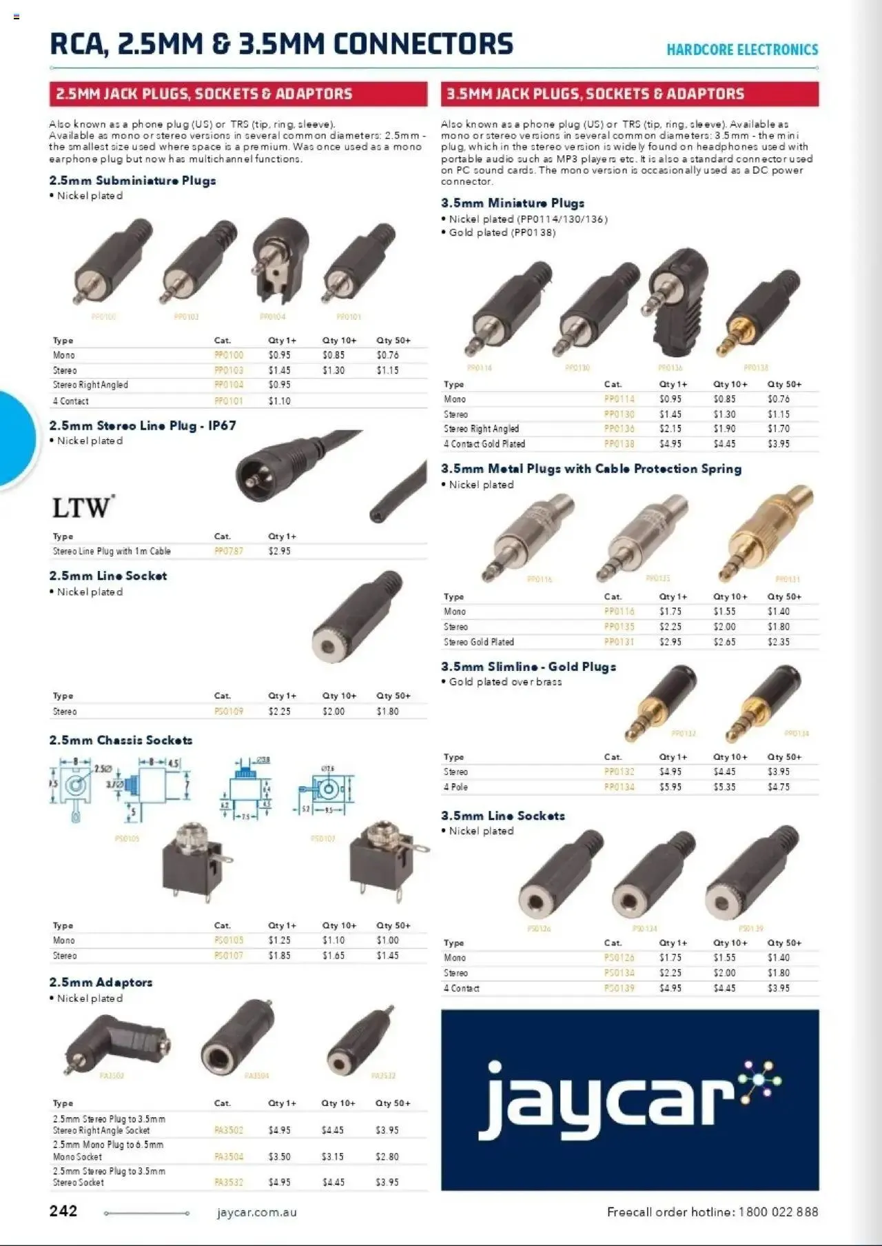 Jaycar Celebrating 40 Years in Electronics - Catalogue valid from 1 January to 29 August 2025 - page 192