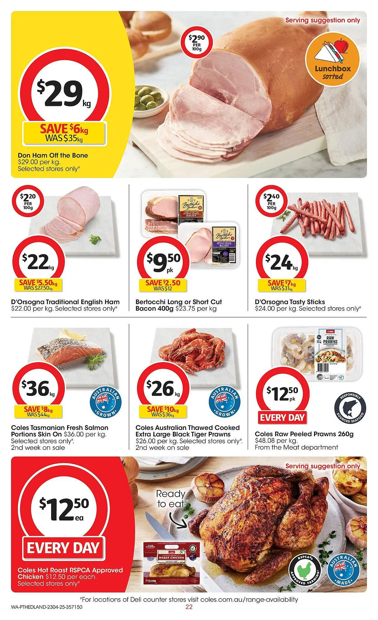 Coles catalogue - Catalogue valid from 22 April to 29 April 2025 - page 22