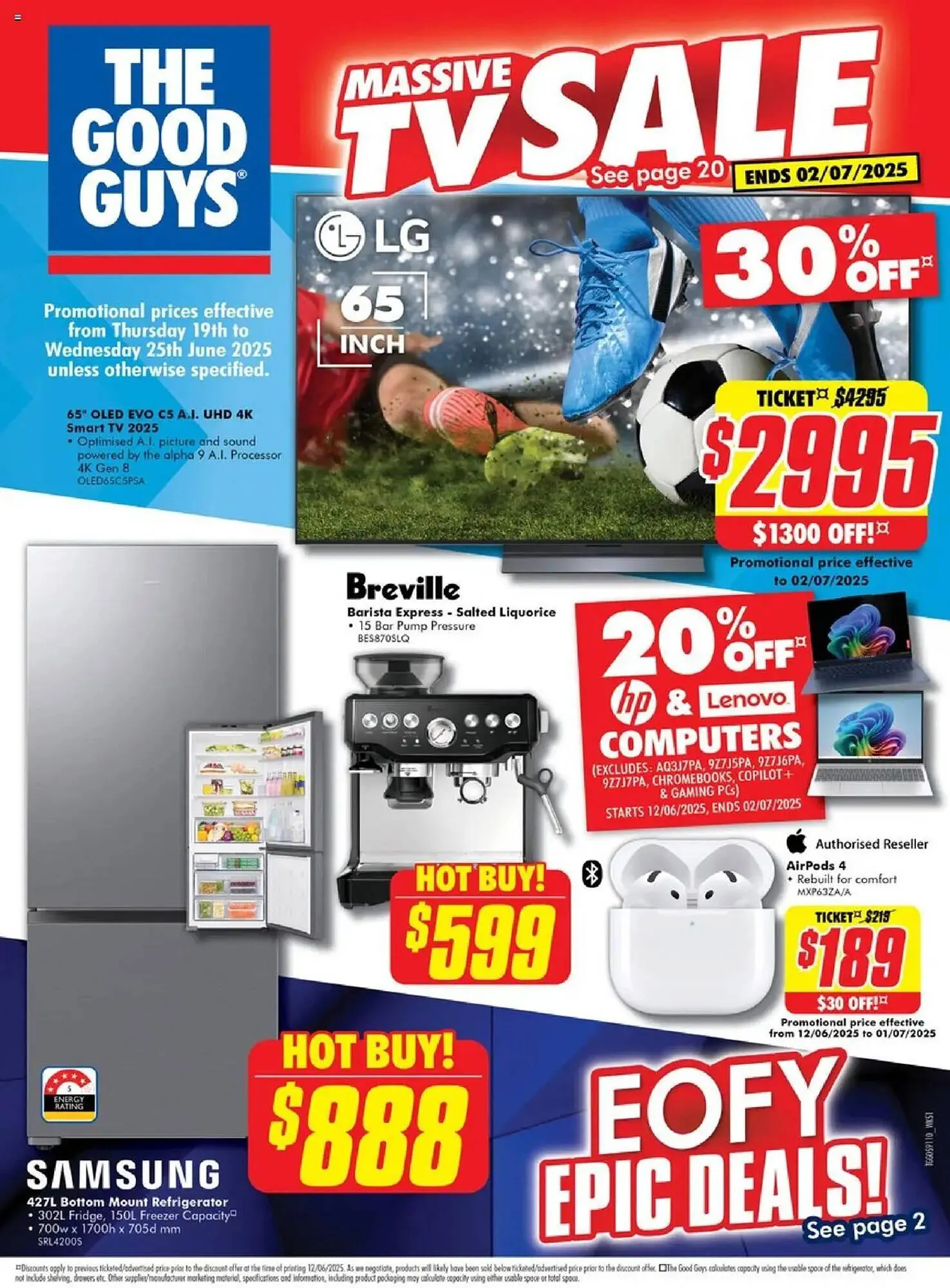 The Good Guys catalogue - Catalogue valid from 20 June to 25 June 2025 - page 1