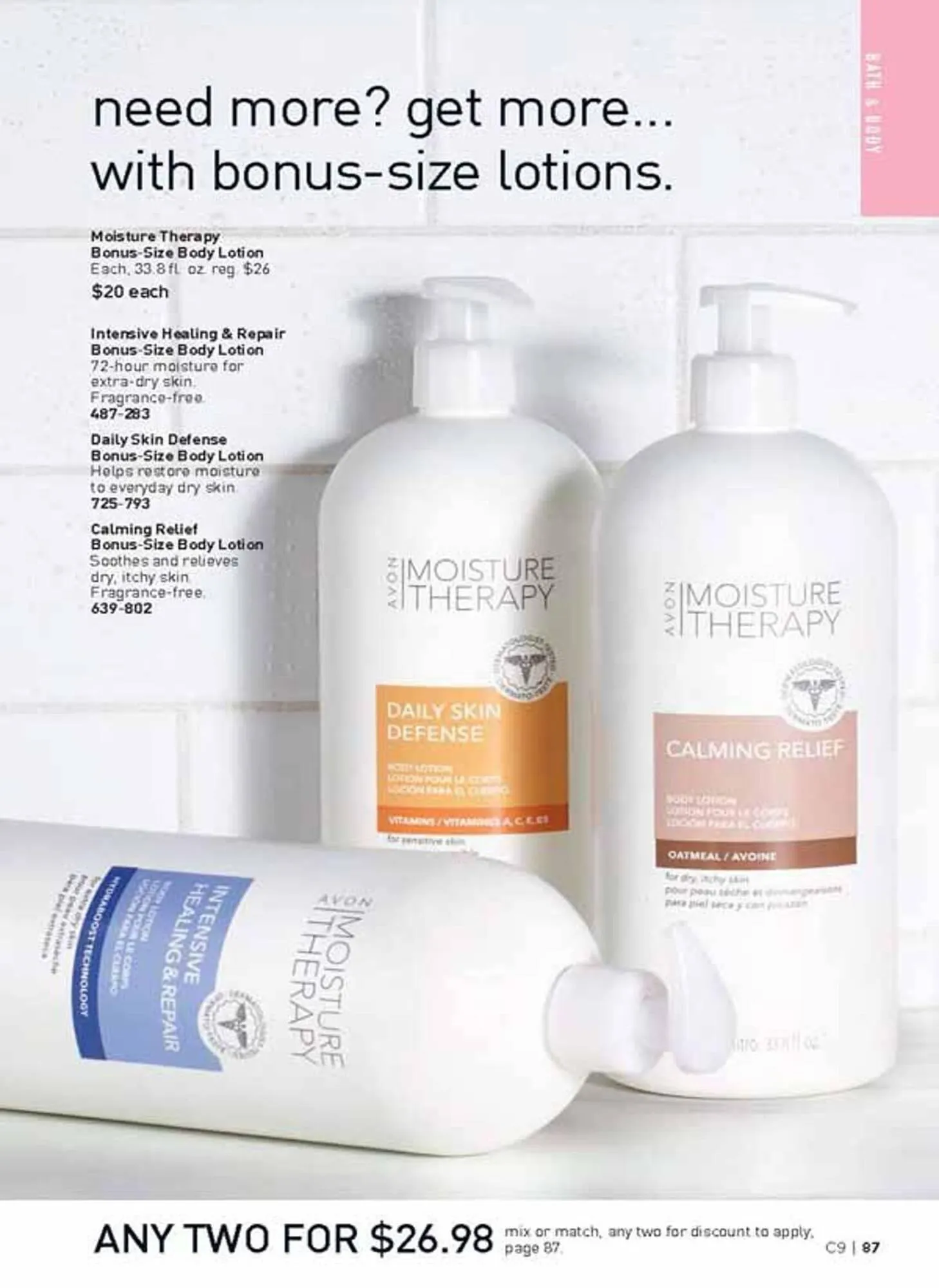 Avon catalogue - Catalogue valid from 3 April to 5 May 2026 - page 87