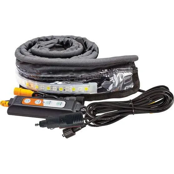 Hardkorr Ezyfit 1.3M Orange/White Strip Light