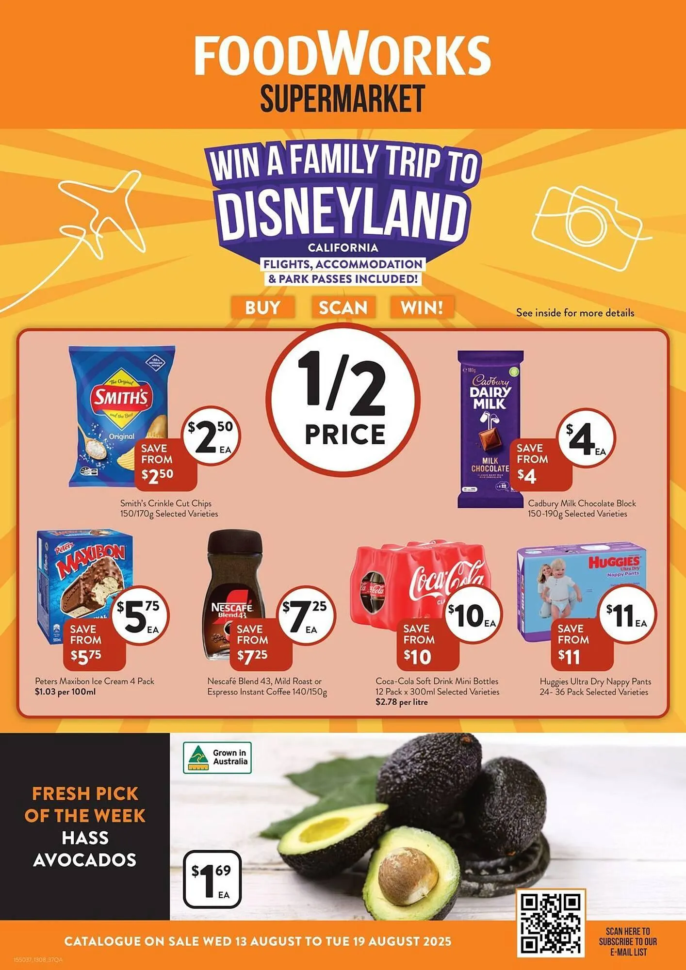 Foodworks catalogue - Catalogue valid from 13 August to 19 August 2025 - page 1