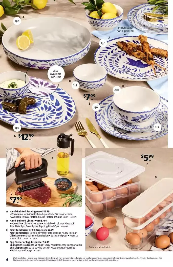 ALDI Special Buys - Catalogue valid from 16 April to 22 April 2025 - page 6