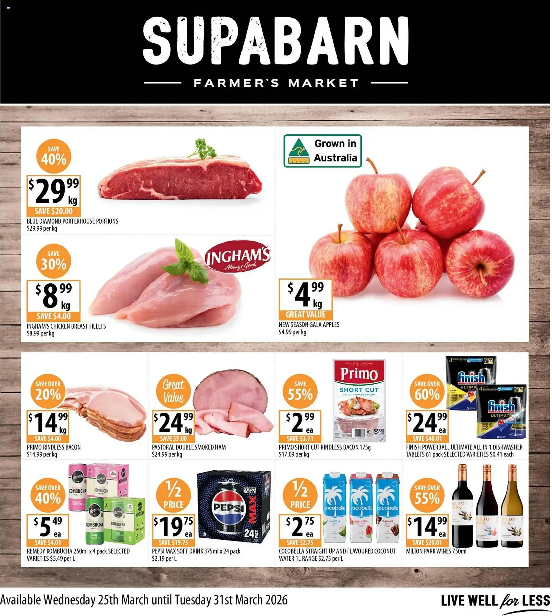 Supabarn catalogue - Catalogue valid from 25 March to 31 March 2026 - page 1