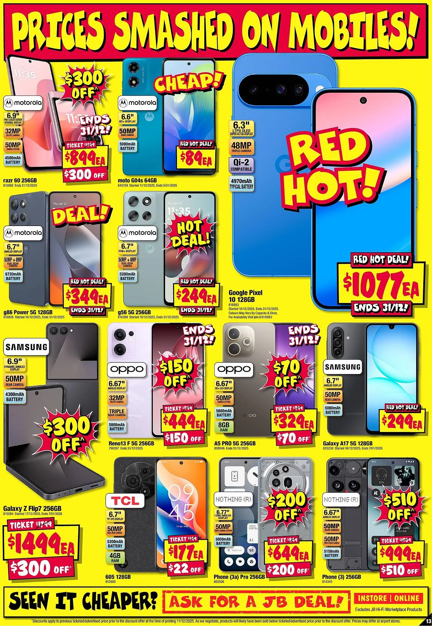 JB Hi-Fi catalogue - Catalogue valid from 18 December to 1 January 2026 - page 13