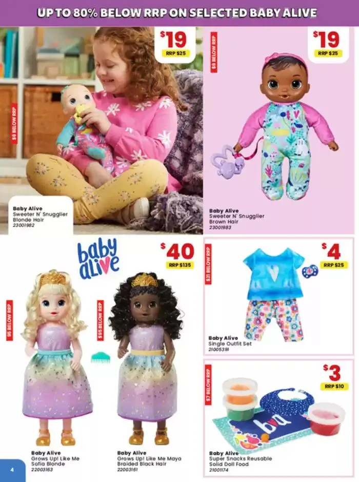 Unbeatable Toy Deals! - Catalogue valid from 4 March to 1 April 2025 - page 4