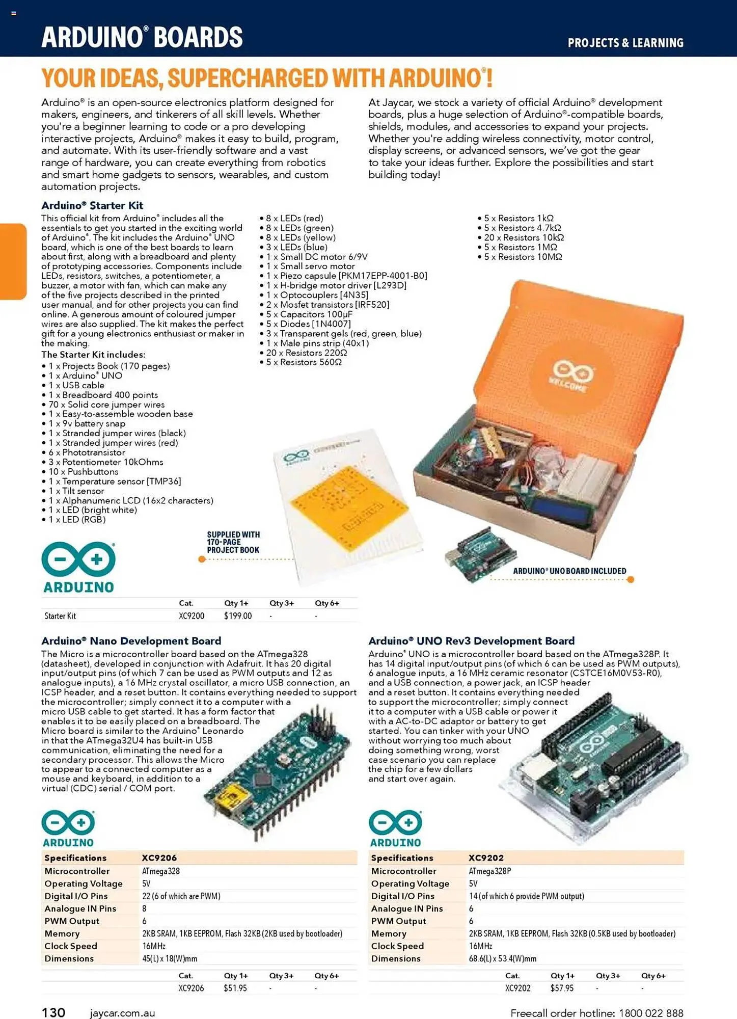 Jaycar Electronics catalogue - Catalogue valid from 8 July to 9 July 2026 - page 130