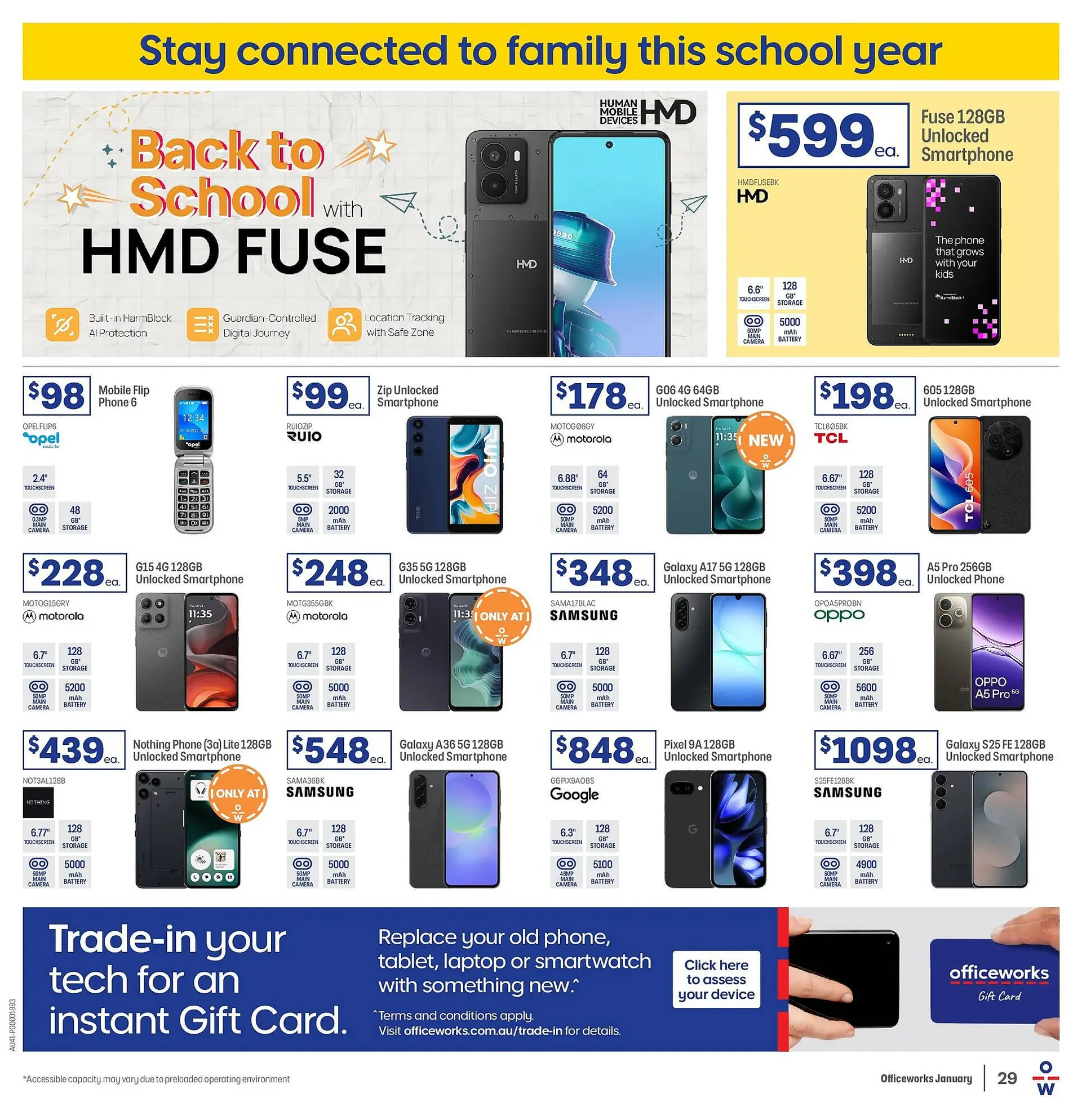 Officeworks catalogue - Catalogue valid from 31 December to 2 February 2026 - page 29