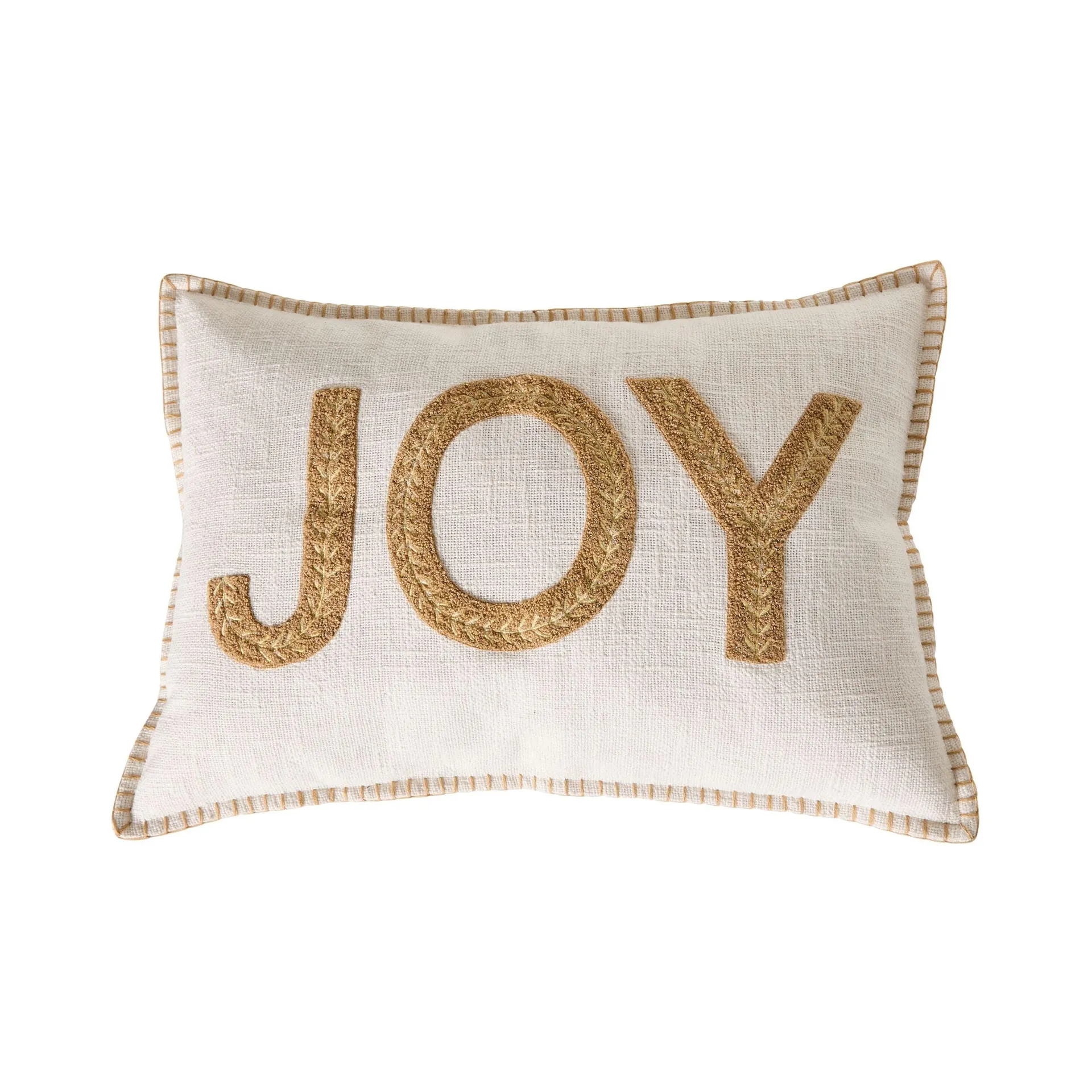 Mistletoe Christmas Joy Cushion