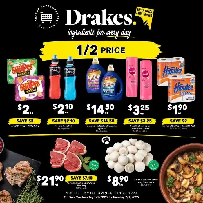 Drakes 01/01 - Catalogue valid from 1 January to 7 January 2025 - page 1