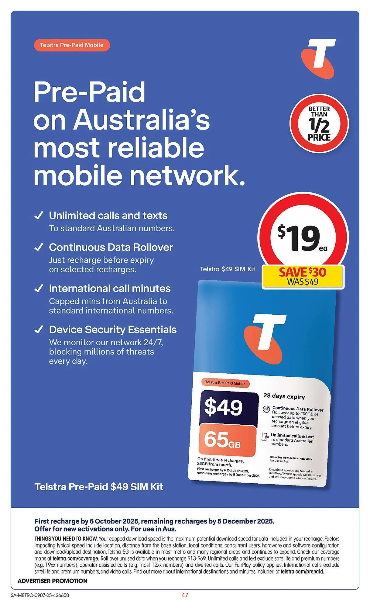 Coles catalogue - Catalogue valid from 8 July to 15 July 2025 - page 47