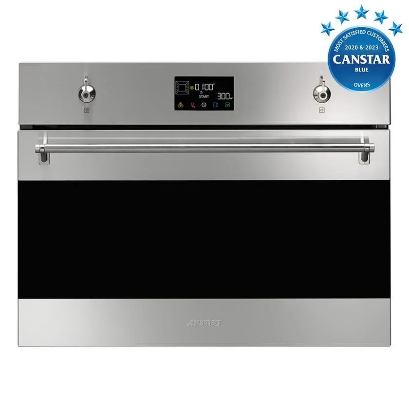 Smeg SOA4302M1X Classic 45cm Stainless Steel Combination Microwave Oven