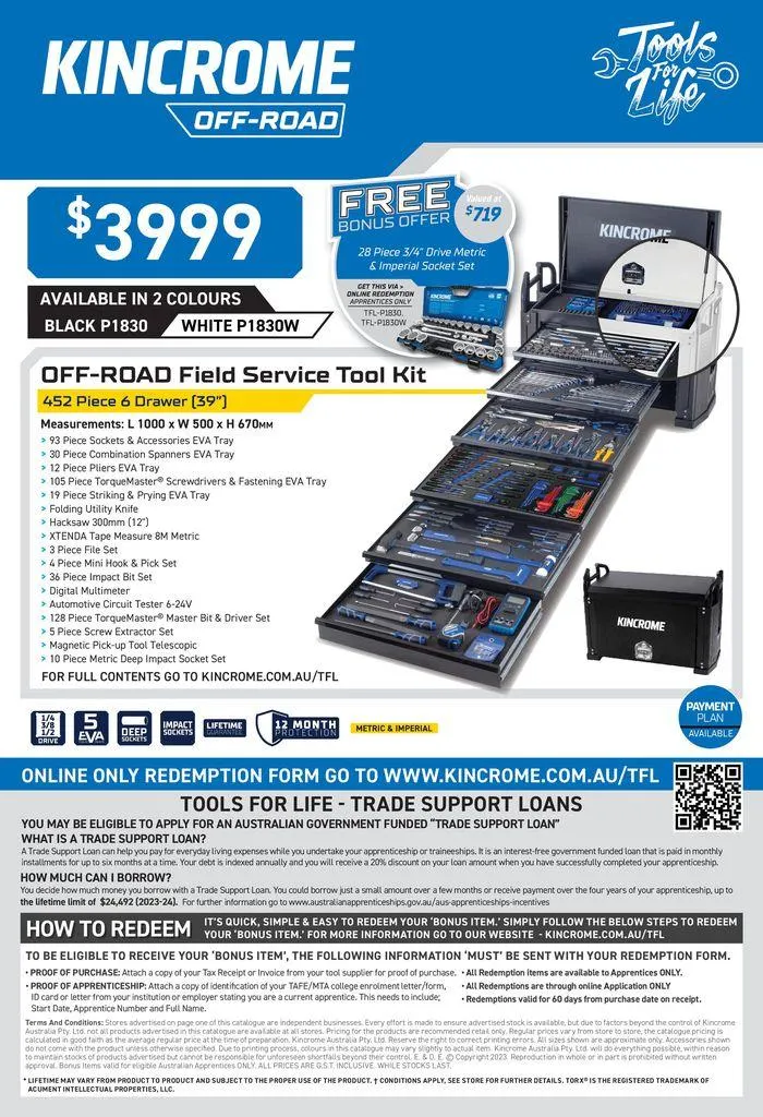 Free Tools For Apprentinces - Catalogue valid from 1 November to 31 December 2024 - page 12