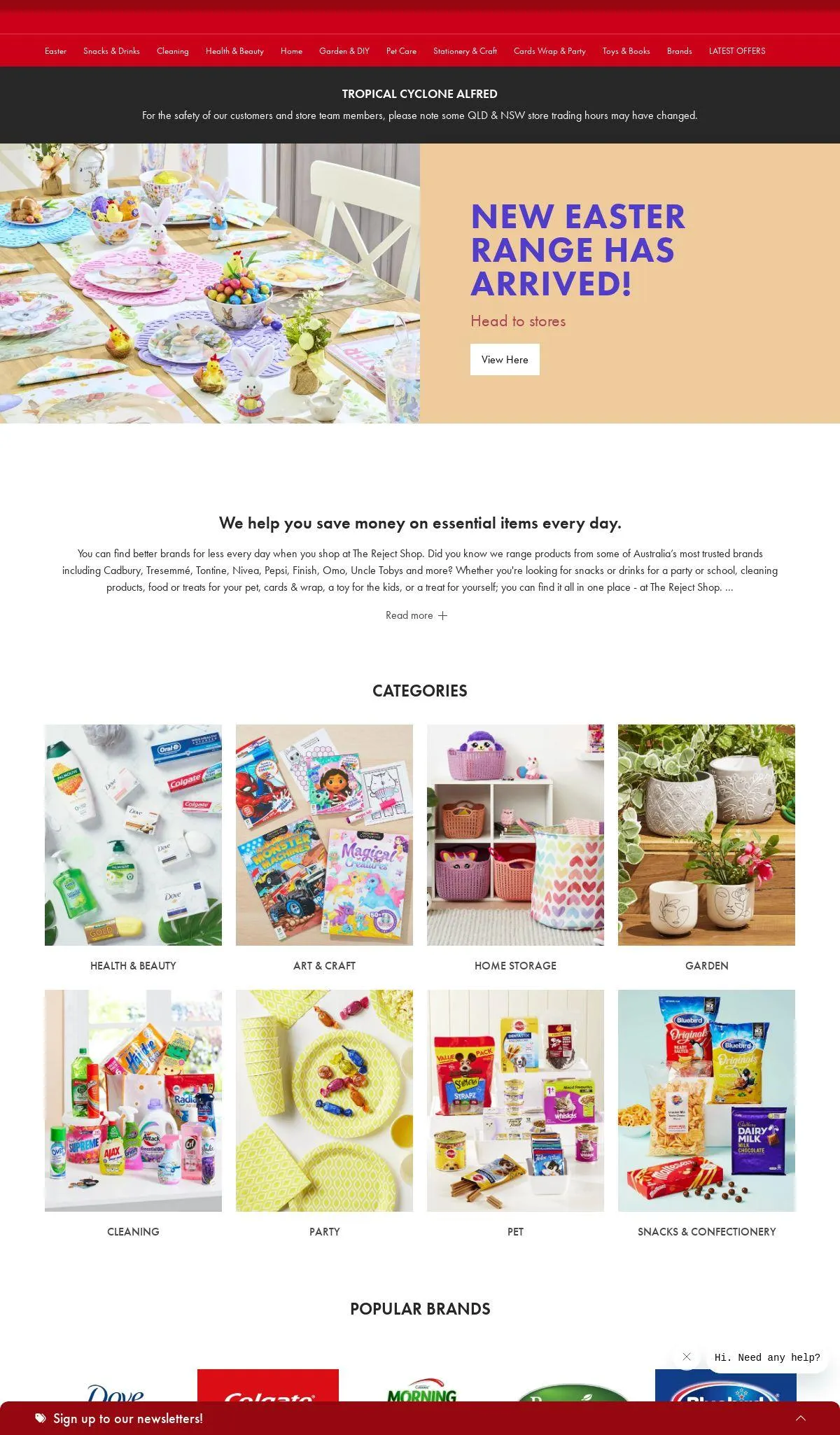 The Reject Shop Current catalogue - Catalogue valid from 10 March to 19 March 2025 - page 1