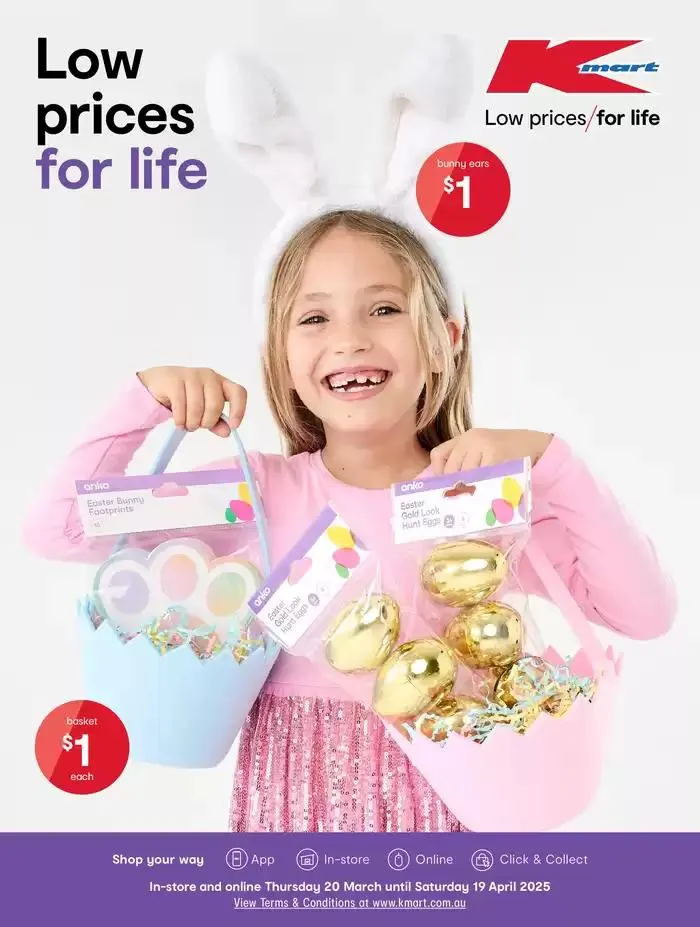 Easter - Low prices for life - 1