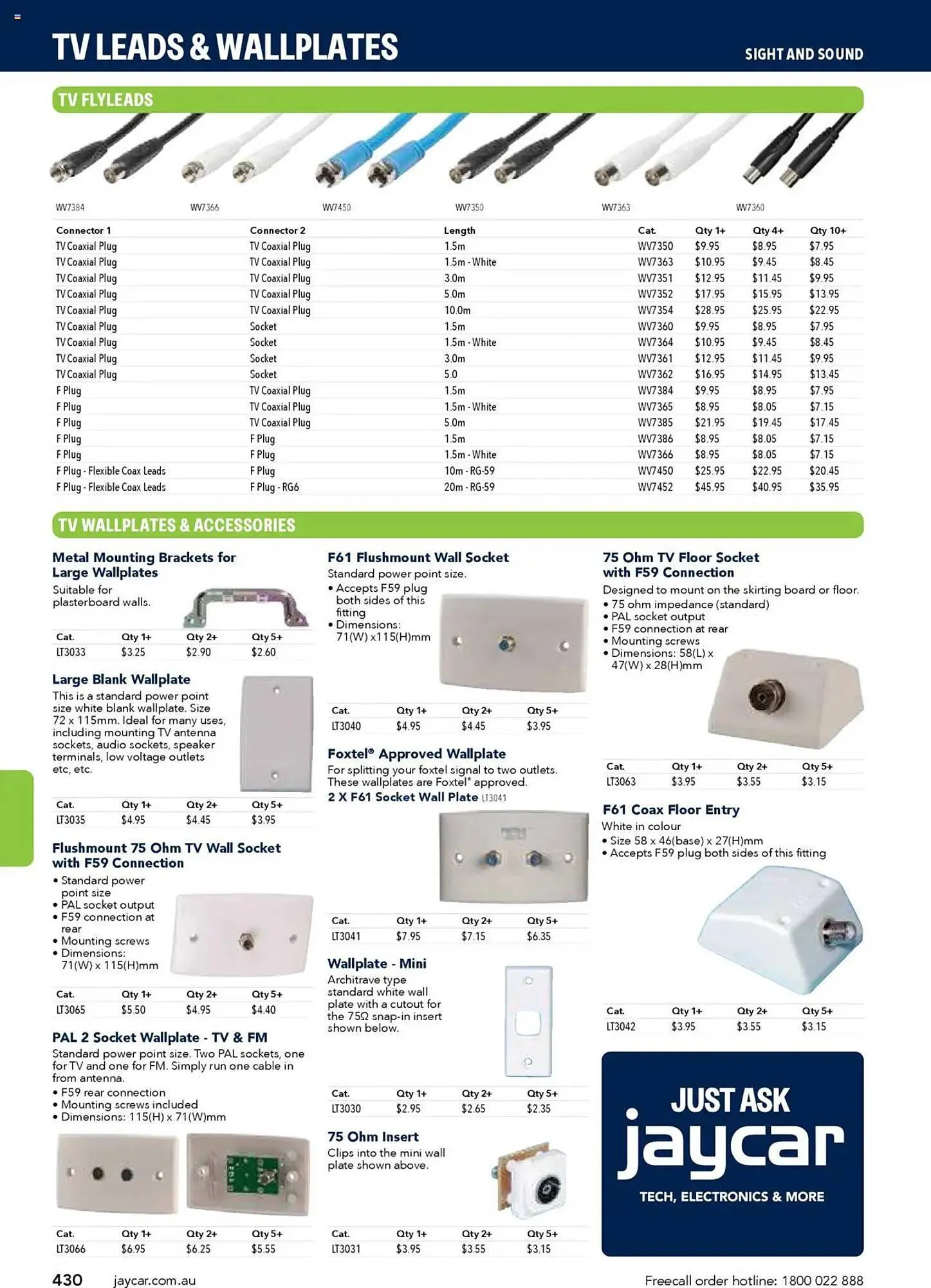Jaycar Electronics catalogue - Catalogue valid from 8 July to 9 July 2026 - page 430