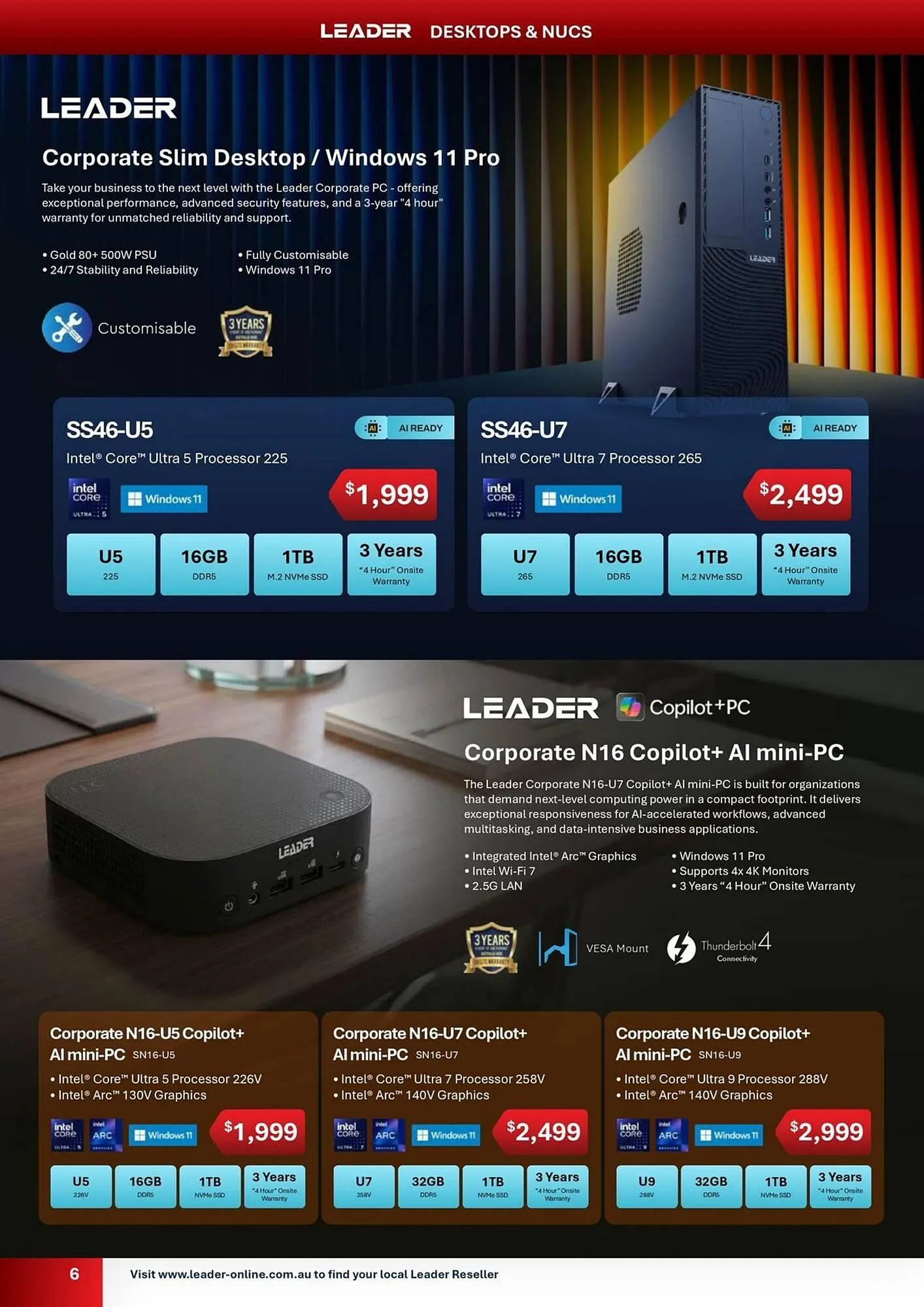 Leader Computers catalogue - Catalogue valid from 1 April to 30 June 2026 - page 6